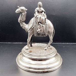 Antique Silver Plated James Deakin and sons Sheffield Camel and Rider