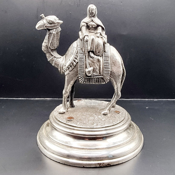 Antique Silver Plated James Deakin and sons Sheffield Camel and Rider