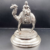 Antique Silver Plated James Deakin and sons Sheffield Camel and Rider