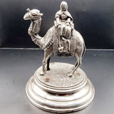 Antique Silver Plated James Deakin and sons Sheffield Camel and Rider