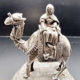 Antique Silver Plated James Deakin and sons Sheffield Camel and Rider