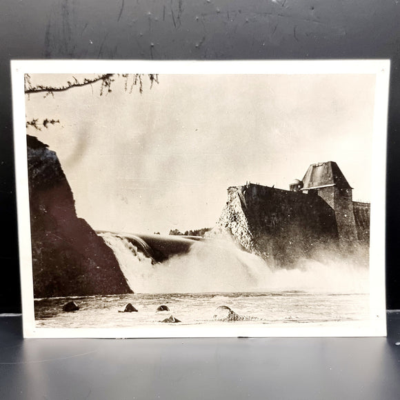 Vintage WWII Dambusters Mohne Dam Photograph