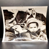 WWII Vintage Photograph of Belgium refugees before the German invasion
