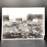 WWII Vintage Photograph of the Hiroshima, Day after Atomic Bomb Explosion