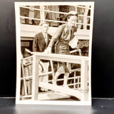 Vintage Royal Photograph of The Duke and Dutchess of Windsor Departing Their Vessel