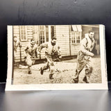 WWII Vintage Photograph of RAF and Czech Pilots Running to their Aircraft