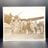 WWII Vintage Photograph of The Men Who Bombed Munich
