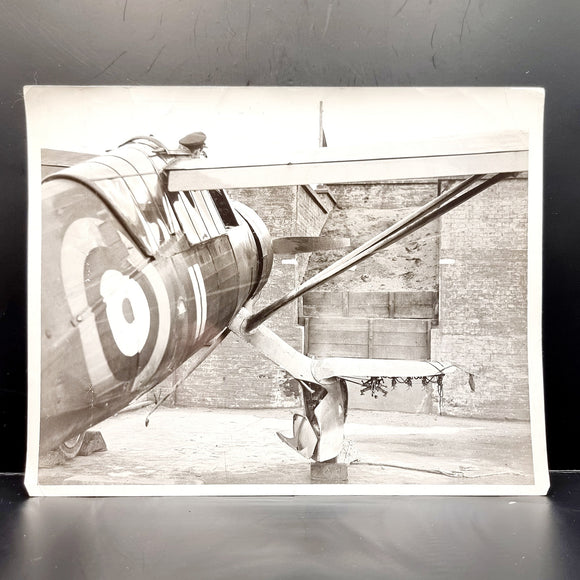 WWII Vintage Photograph of Machine Gun Practice from Aircraft 1942