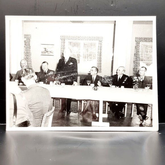Vintage Black and White Photograph British Army of the Rhine Davies