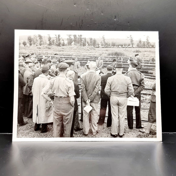 Vintage Black and White Photograph of British Empire Union Tour