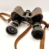 Antique Pair of Huet and Co. Paris Binoculars with Stadia Telemeter Prism, Infantry Cavalry Model