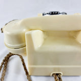 Vintage Bakelite Ivory Coloured GPO 312 L Telephone with Drawer Compartment 300 Series