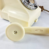 Vintage Bakelite Ivory Coloured GPO 312 L Telephone with Drawer Compartment 300 Series