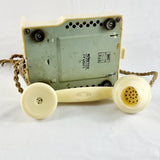 Vintage Bakelite Ivory Coloured GPO 312 L Telephone with Drawer Compartment 300 Series