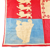 Antique Early 20th Century Royal Standard Silk Flag