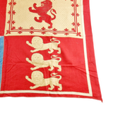Antique Early 20th Century Royal Standard Silk Flag