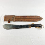 WWII Vintage Legitmus and Co Machete and Sheath