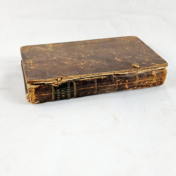 Antique 1794 Self-Knowledge a Treatise by John Mason, Printed by S. Crowder