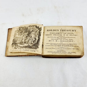 A Golden Treasury for the Children of God by Bogatzky 1st Edition 1810 Rare Antique Book