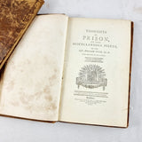 Antique Book Thoughts in Prison by William Dodd, Cookes Pocket Edition 1800s