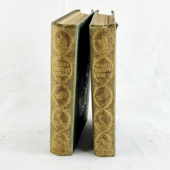 1835 The Feathered Tribes of the British Islands By Robert Mudie Two Volumes