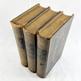 Three Volumes, Book of Gems, The Poets and Artists of Great Britain by S.C.Hall 1844