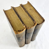 Three Volumes, Book of Gems, The Poets and Artists of Great Britain by S.C.Hall 1844