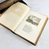 Three Volumes, Book of Gems, The Poets and Artists of Great Britain by S.C.Hall 1844