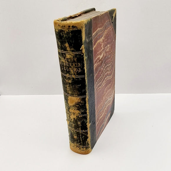 Antique 1865 Book. The Saint German Legends. For the Pin. Mignon. The Nightlight.