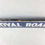 Original Early 20th Century Antique Enamel Road Sign. Royal Road.
