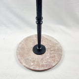 Marble Top Cast Iron base Martini or Wine Table
