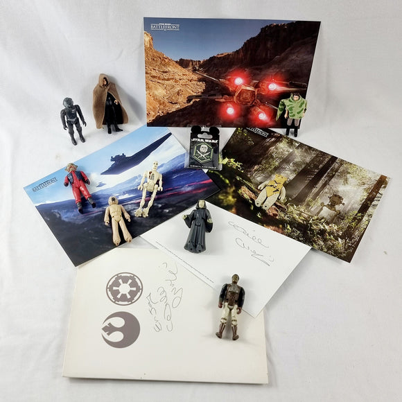 Starwars Vintage Figures and Star Wars Autograph