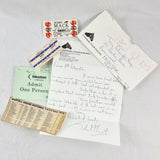 John McCririck Autographed Letter and Other Horse Racing Ephemera.