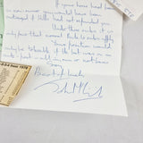 John McCririck Autographed Letter and Other Horse Racing Ephemera.