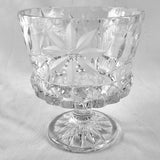 Pair of Vintage Crystal Glass Ice Buckets.