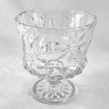 Pair of Vintage Crystal Glass Ice Buckets.