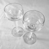 Pair of Stuart Crystal Ariel Hook Wine Glasses