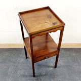 Antique Georgian Early 19th Century Mahogany Night Stand.