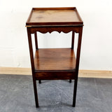 Antique Georgian Early 19th Century Mahogany Night Stand.