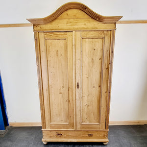 Antique Pine Wardrobe/ Armoire Circa 1900s