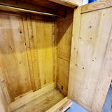 Antique Pine Wardrobe/ Armoire Circa 1900s