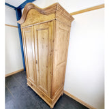 Antique Pine Wardrobe/ Armoire Circa 1900s