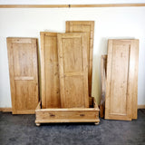 Antique Pine Wardrobe/ Armoire Circa 1900s