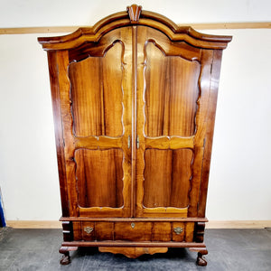 20th Century South African Stinkwood Wardrobe/ Armoire