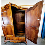 20th Century South African Stinkwood Wardrobe/ Armoire