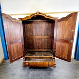 20th Century South African Stinkwood Wardrobe/ Armoire