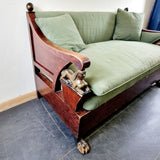Antique French Egyptian Revival Circa 1900s Settee