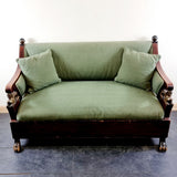 Antique French Egyptian Revival Circa 1900s Settee