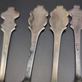 Collection of 10 Vintage Rolex Bucherer Spoons, St Moritz, Lugano, and Lucerne