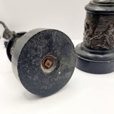 Pair of 19th Century Antique Bronzes of Mercury and Funtuna.